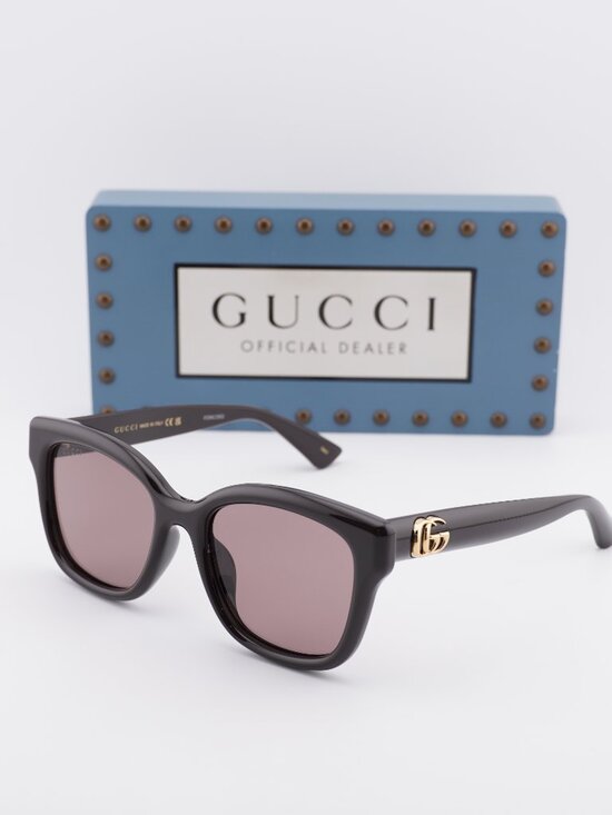 Gucci GG1830SK 004 Square Sunglasses - Brown\\Violet main image 11